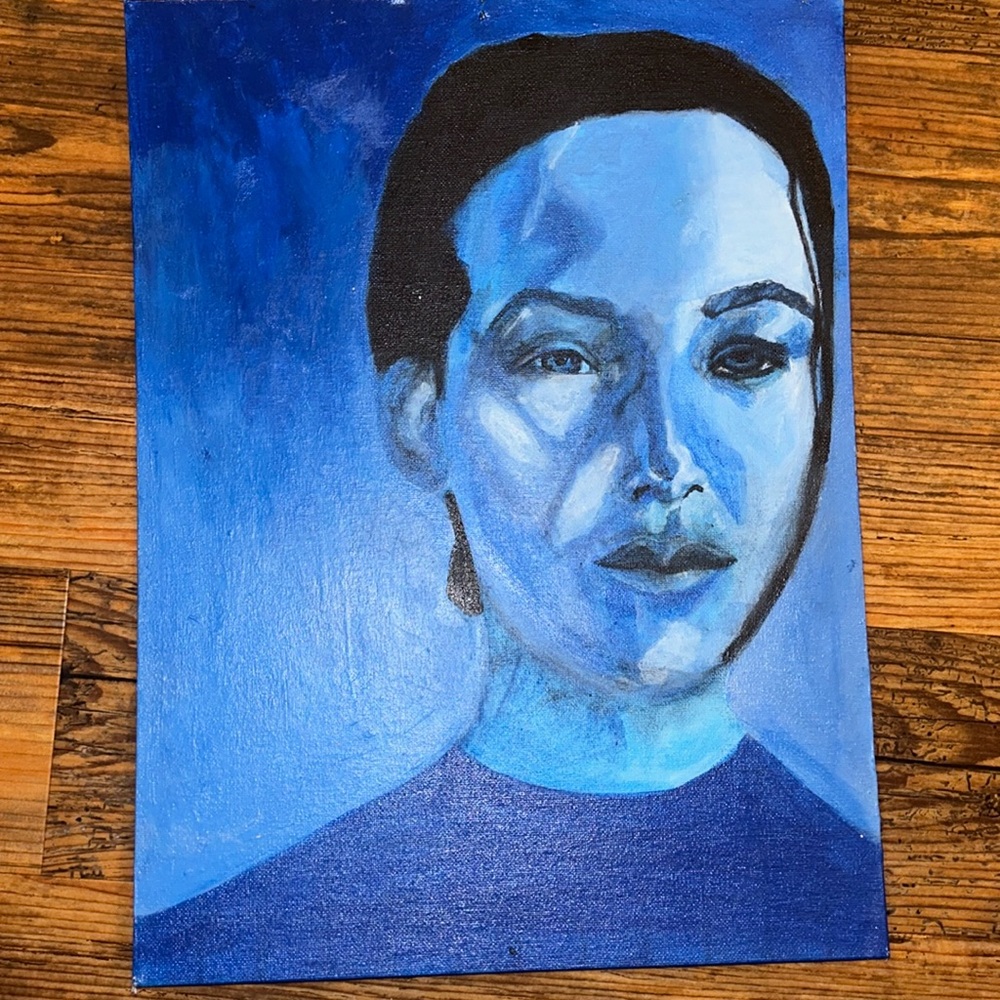 Hand painted portrait (by me )